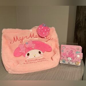 Sanrio My Melody Plush Pure and Wallet